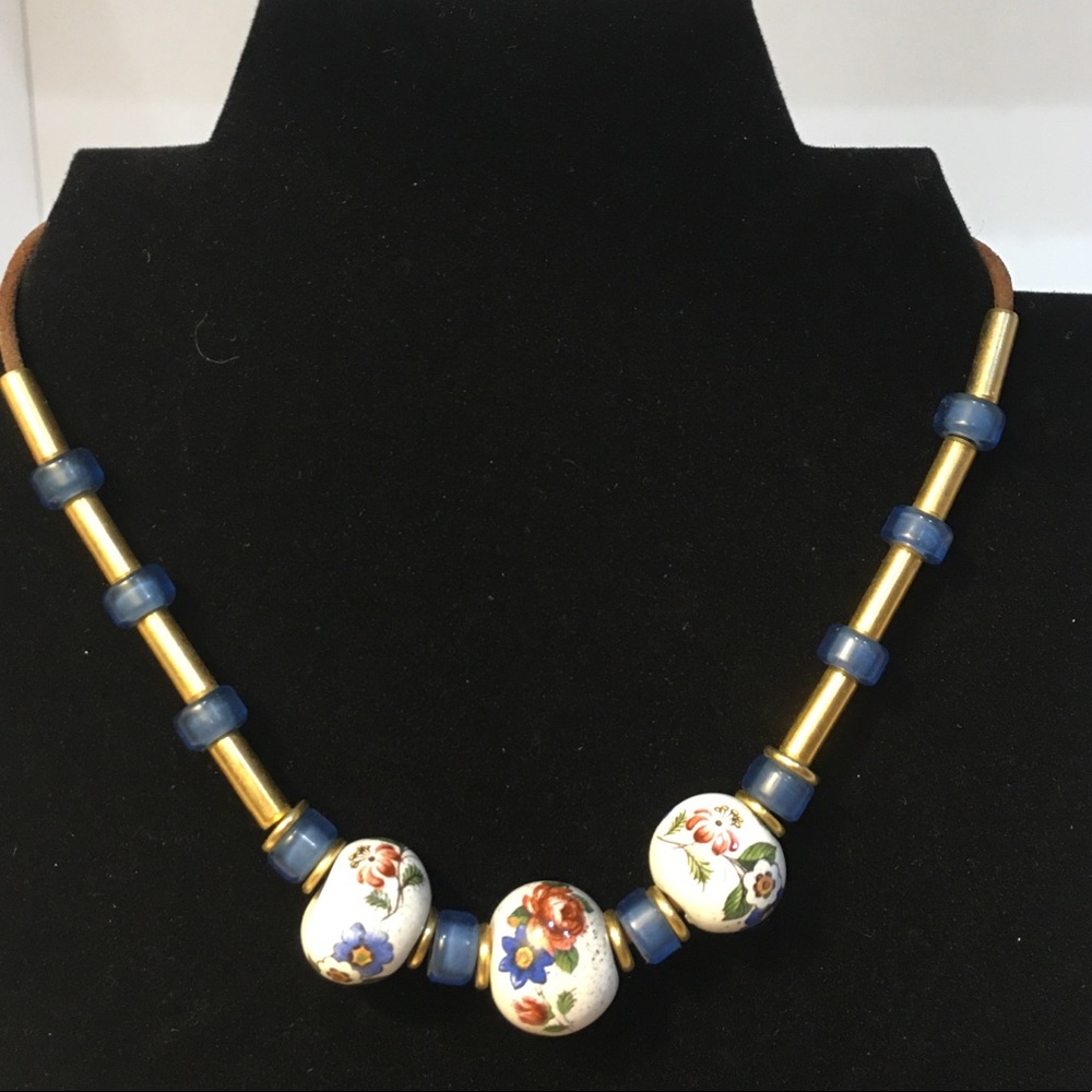 Vintage beaded choker